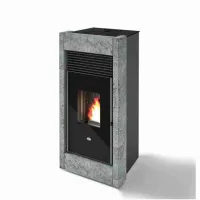 SOBA PELETI 15KW - BEATRICE SERPENTINO - 2 Ventilatoare