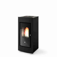 SOBA PELETI 11.5KW - EVELYN NERO - 2 Ventilatoare