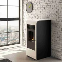 SOBA PE PELETI 9,5KW - GIADA SNOW